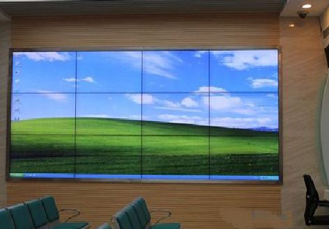 连江液晶拼接屏的另类用法。